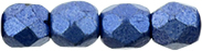 Fire-Polish 3mm : ColorTrends: Saturated Metallic Navy Peony