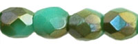 Fire-Polish 3mm : Green Turquoise - Celsian