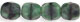 Firepolish 4mm: Green w/Black