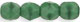 Firepolish 4mm: Opaque - Green w/Black