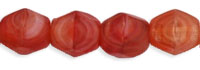 Fire-Polish 4mm : HurriCane Glass - Matte - Crimson Chrysalis