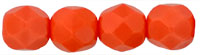 Firepolish 6mm : Opaque Bright Orange