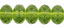 Gemstone Donut 11/7mm: Olivine