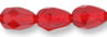 Firepolish 7/5mm - Teardrop: Siam Ruby