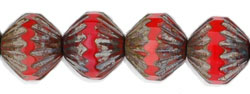 Fluted Fire-Polish 9mm : Opaque Red - Picasso