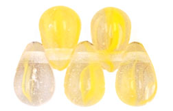 Tear Drops 6 x 4mm : HurriCane Glass - Dolcemente