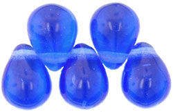 Lg. Tear Drops 8 x 6mm : Sapphire