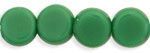 Small Dime Beads 5mm : Grass Green
