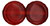 Dime Beads 8/3 mm : Siam Ruby