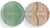Dime Beads 8/3 mm : HurriCane Glass - Esplanade
