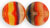Dime Beads 8/3 mm : HurriCane Glass - Whoopla