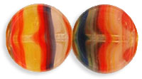 Dime Beads 8 x 3mm : HurriCane Glass - Whoopla