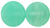 Dime Beads 8/3 mm : HurriCane Glass - Matte - Olympic Green