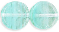 Dime Beads 8 x 3mm : HurriCane Glass - Icy Lake