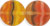 Polished Dime Beads 8/3 mm : HurriCane Glass - Moquette
