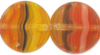 Dime Beads 8 x 3mm : HurriCane Glass - Moquette