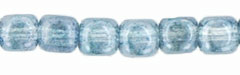 Cubes - 4mm : Luster - Transparent Blue
