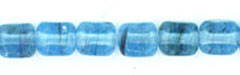 Cubes - 4mm : HurriCane Glass - Blue Sky