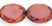 Polished Ovals 12/9mm : Coral Pink - Picasso