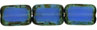 Polished Rectangles 8/12mm : Milky Sapphire - Picasso