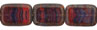 Polished Rectangles 8/12mm : HurriCane Glass - Rustic High Desert Sunset