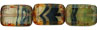 Polished Rectangles 8/12mm : HurriCane Glass - Rustic Bonanza
