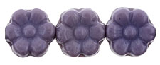 Flowers 8 x 4mm : Opaque Purple