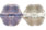 Flowers 8/4mm: Luster Iris Black Diamond