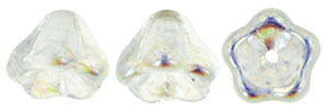 Bell Flowers 8 x 6mm : Crystal AB