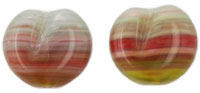 Fruit Beads - Flat : HurriCane Glass - Imperial Jasper