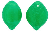 Fruit Beads - 3D : Lime - Milky Dk Peridot