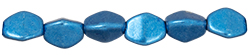 Pinch Beads 5 x 3mm : ColorTrends: Saturated Metallic Nebulas Blue