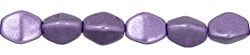 Pinch Beads 5 x 3mm : ColorTrends: Saturated Metallic Crocus Petal
