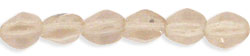 Pinch Beads 5 x 3mm : Lt Smoky Topaz