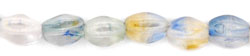 Pinch Beads 5 x 3mm : HurriCane Glass - Golden Pond