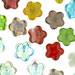 Large Flat Flowers 16/4mm : Loose Mix