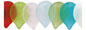 Flat Leaves 18/13mm : Matte Melange Mix