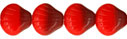 Shells 9/9mm : HurriCane Glass - Dual-Tone Opaque Red