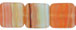 Flat Squares 9mm : HurriCane Glass - Matte - Beechwood Forest