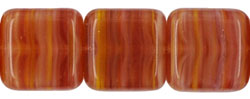 Flat Squares 9mm : HurriCane Glass - Blood Orange
