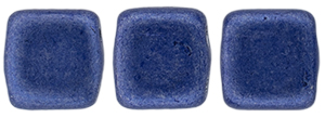 CzechMates Tile Bead 6mm : ColorTrends: Saturated Metallic Navy Peony