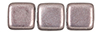 CzechMates Tile Bead 6mm : ColorTrends: Saturated Metallic Almost Mauve