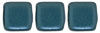 CzechMates Tile Bead 6mm : Pearl Coat - Steel Blue