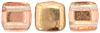 CzechMates Tile Bead 6mm : Apollo - Gold