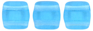 CzechMates Tile Bead 6mm : Aquamarine