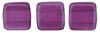 CzechMates Tile Bead 6mm : Pearl Lights - Orchid