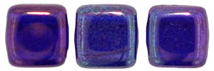 CzechMates Tile Bead 6mm : Cobalt - Vega