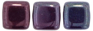 CzechMates Tile Bead 6mm : Ruby - Vega