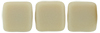 CzechMates Tile Bead 6mm : Matte - French Beige
