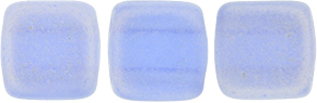 CzechMates Tile Bead 6mm : Sueded Gold Sapphire